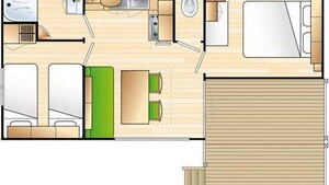 Mobil home Bambou